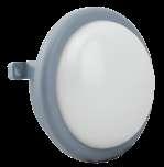874/2012 } L E D Hajólámpa / Bulkhead fitting Suzy lámpatest / Suzy lighting fitting Búrák / Covers 205x55mm /Article number: DEL 619B Típusa/ Type of cover: