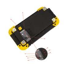: 3-5 óra/h Akkumulátor típusa/ Battery type: 1 db 8,4V, 2 200mAh Lithium 20W hordozható LED reflektor /20W portable LED floodlight / Article number: DEL 1554 172