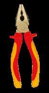 VDE diagonal cutting plier STI 1304 185 mm / 7" Anyaga /Material: Cr-V STI 1306 Méret /Size: 255 mm / 10" Anyaga /Material: Cr-V Nyél anyaga /Handle material: TPR (Thermo