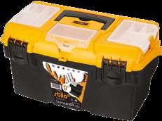 szortimenterrel Strong, schock and oilproof PP material Durable latch system With 4 compartment organisers REKESZES