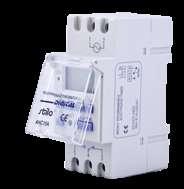 : -20 C- + 55 C TS sínre szerelhető / Can be assembled on DIN rail Programozható elektronikus heti kapcsolóóra / Electronic weekly timer STI 385 Kalapsínre / TS sínre szerelhető (DIN szabványsín)