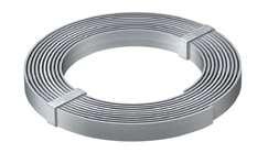 VILLÁMVÉDELEM / Lightning protection Körvezető Rd 8 mm tűzihorganyzott acél / Hot - dip galvanized wire Rd 8 mm STI 1077 Átmérő /Diameter: 8mm Tekercs hossza /Roll length: 128m Tekercs belső átmérője