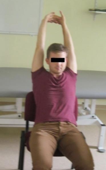 kép: Liotard önmobilizáció, szieszta pozíció, könyökök hátrahúzása a váll kirotációjával. 5.