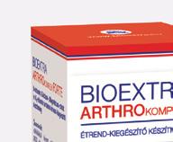 BIOEXTRA ArthroKomplex AZ ÍZÜLETEK ÉPSÉGÉÉRT ÚJDONSÁG BEVEZETŐ ÁRON BIOEXTRA Arthro Komplex étrend-kiegészítő kapszula 60db Összetétel: rákfélékből kivont glükózamin-szulfát, cápaporc eredetű