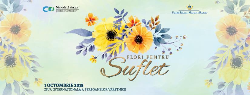 BARÓTI NAPPALI KÖZPONT: Virágot a léleknek kampány Cu ocazia Zilei Internaționale a Persoanelor Vârstnice (1 octombrie), Direcția Generală de Asistență Socială și Protecția Copilului Covasna,