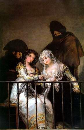 erkélyen, 1807