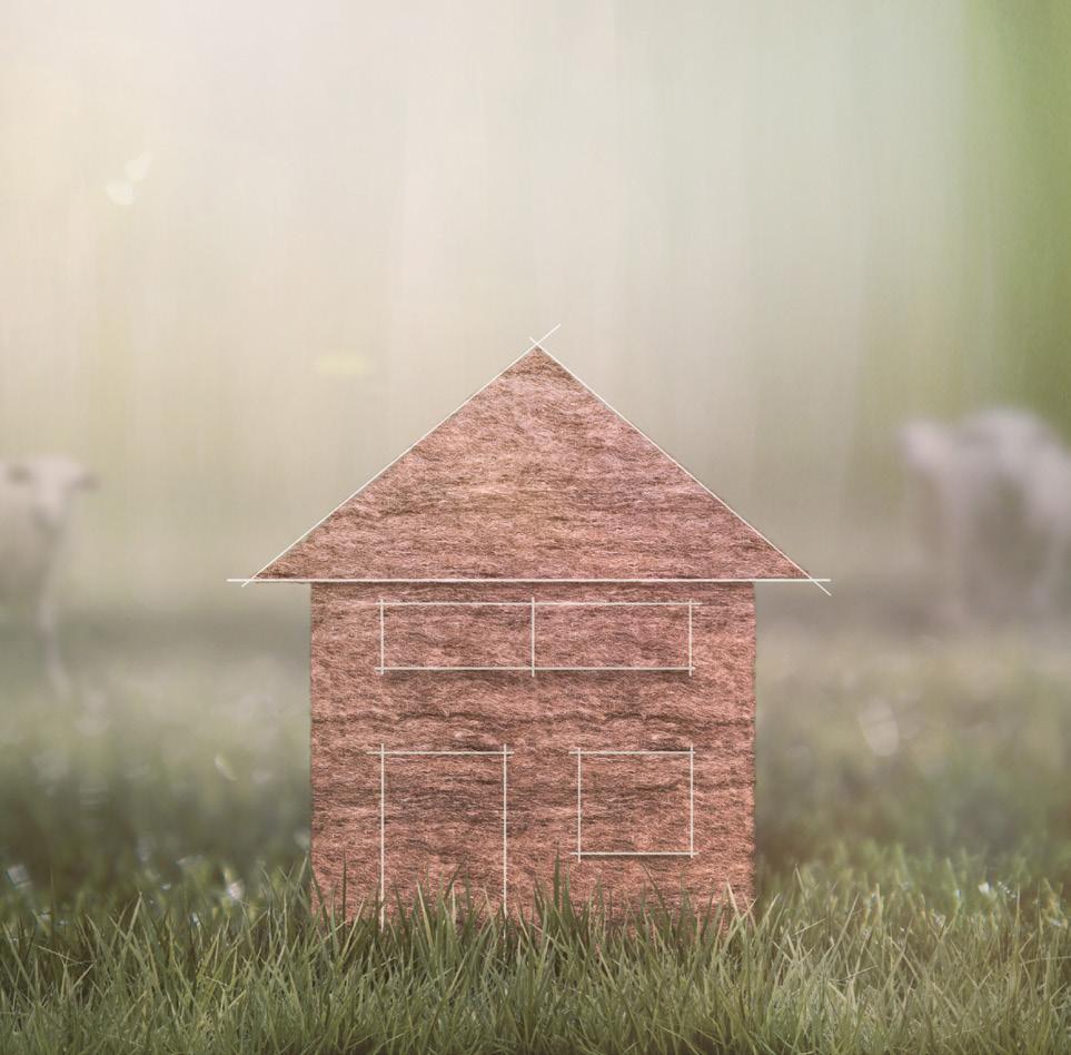 100% WOOL ISOLENA TERMÉSZETES HŐSZIGETELŐ ANYAG: