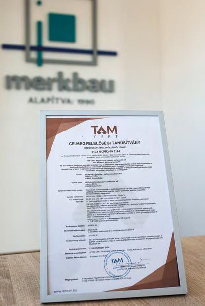 Minősítéseink MSZ EN ISO