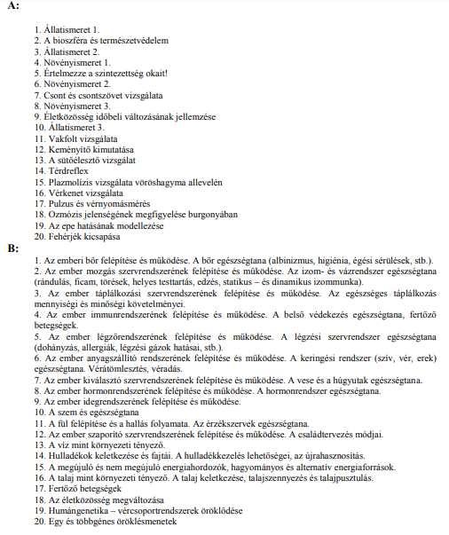 Szóbeli érettségi