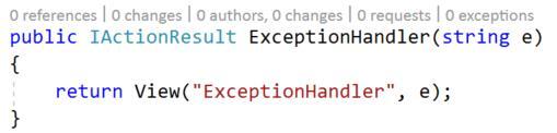Exception Filters Felhasználjuk szinte bárhol: