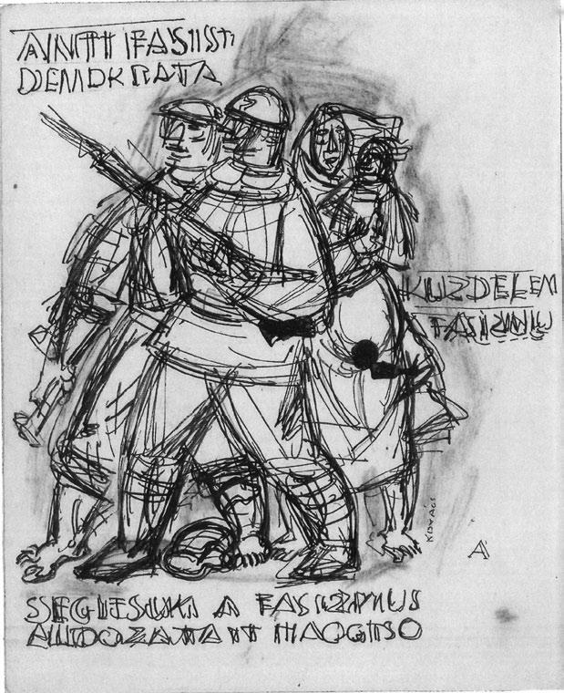 kommunizmus összehasonlításáról 1945-ből (a szerző tulajdonában, Kolozsvár, Románia) 2.