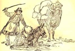 A BÁTOR SZAMÁR KAZAH NÉPMESE Megunta a szamár a teherhordást. Azt mondta egyszer barátjának, a tevének: Hallod-e, teve, elegem van már a teherhordásból. Tenyérnyi ép hely nincs már a hátamon.