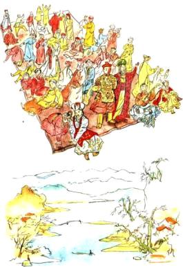 és elindultam, hogy anyámat megkeressem. Így kerültem ide. Hogy merre menjek tovább, magam sem tudom. Nagy utat megtettél és sok próbát kiállottál mondta az úrnő.