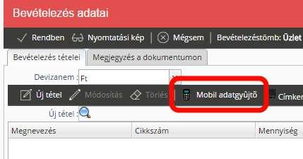 2 Adatgyűjtő használata - első lépések terméktörzs feltöltése Mikor szükséges ez a fejezet?