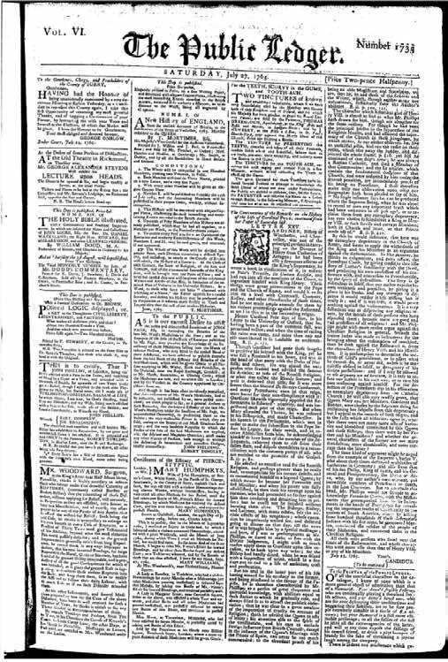 XVIII század Az 1850-es évekig az újságokban kevés kép szerepelt. A tizennyolcadik században lehet, hogy egy kis fametszet szerepelt pl.