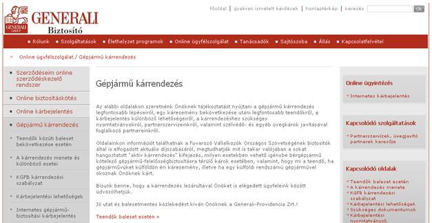 Kárrendezés A