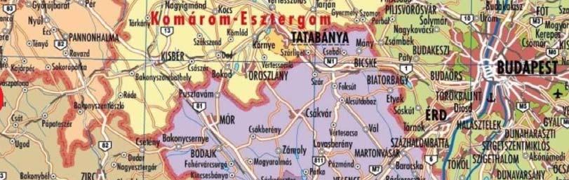 1. HELYZETFELTÁRÓ MUNKARÉSZ 1.1. Településhálózati összefüggések, a település helye a településhálózatban, térségi kapcsolatok