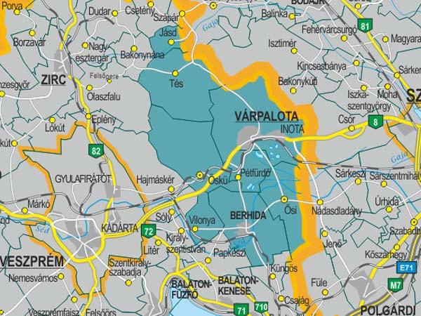 A Várpalotai járás a 2013-ban újonnan létrehozott járások közé tartozik, a járások 1983-as megszüntetése előtt nem létezett.