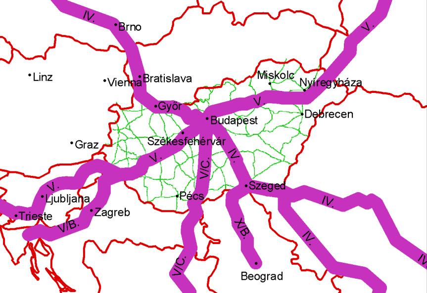 1.15. Közlekedés 1.15.1. Hálózatok és hálózati kapcsolatok A közlekedési munkarészben az útkategóriák meghatározását, valamint a javasolt közúti elemek tervezését, paramétereinek kialakítását az e-ut 03.