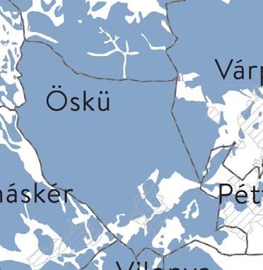 65. ábra: a felszín alatti víz állapota szempontjából érzékeny területek lehatárolása (Közép-dunántúli Vízügyi Igazgatóság