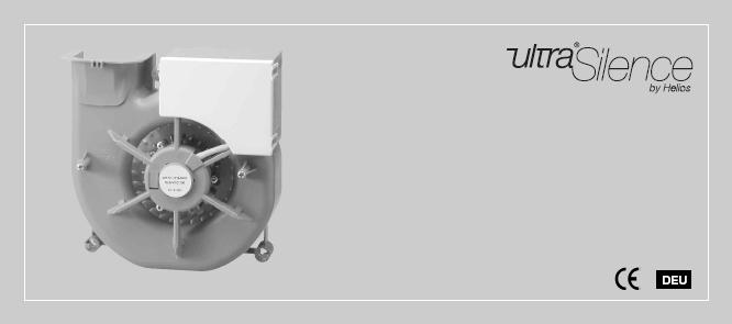 Ultrasilence ventilátor egységek, előlappal - PDF Free Download