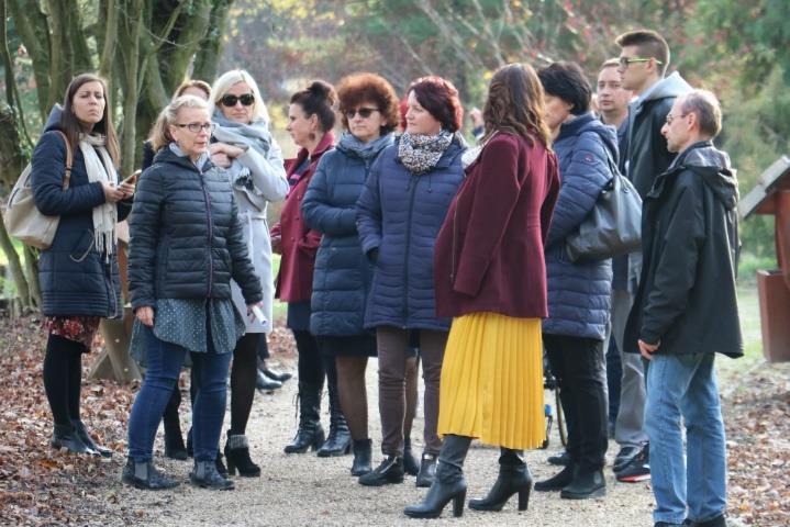 vezetett körsétában az Arborétum területén, amit