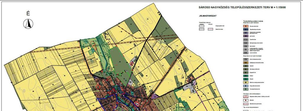 SÁROSD A település egyéb fejlesztési elképzelései és a településszerkezeti terve Szabadegyházát érintő elhatározásokat nem tartalmaz. 1.5.