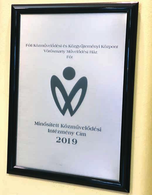hírek Dobozi-Dudás Bernadett A sok megszorítás ellenére is tudott sikereket elérni 2020-ban a Vörösmarty Művelődési Ház Mit sem sejtve arról, mint hoz majd 2020, kitűnően indult az évünk, hiszen