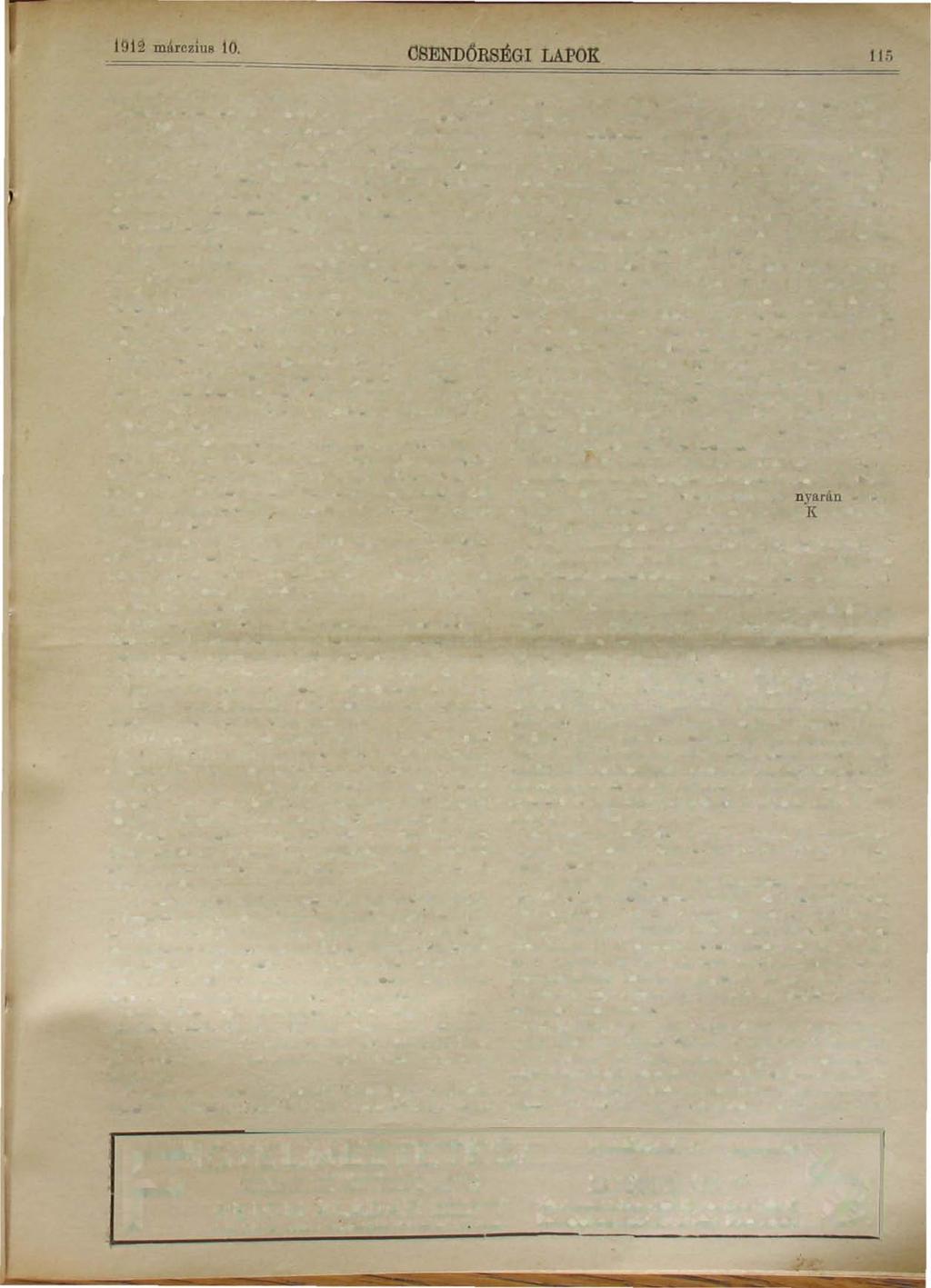 m r z ub 1 9 12 é c i I O O S END 6 R S É G I I A P O K I I fi és eseodörei a pubztanlcsí ord6 LaD!lZ olmen ekült cziganykarn táborozó helyen már lőbb megtahilt:\k Az 1 908 ev!