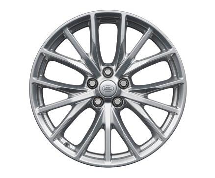 HSE HSE SILVER 19" Style 5001, 5 osztott küllős, Gloss Silver kivitelben - Nem rendelhető együtt 033BI: 2 db harmadik sori