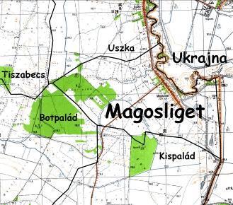 Magosliget ha % Teljes közigazgatási terület 517,77 Belterület 47,46 9,17% Külterület 470,31 90,83% Zártkert Művelési ág Erdő 65,31 12,61% Fásított terület Gyümölcsös Kert Kivett 76,84 14,84% Legelő
