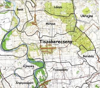 Tiszakerecseny ha % Teljes közigazgatási terület 2 387,23 100,00% Belterület 163,22 6,84% Külterület 2 224,01 93,16% Zártkert Művelési ág 100,00% Erdő 680,66 28,51% Fásított terület Gyümölcsös 149,32