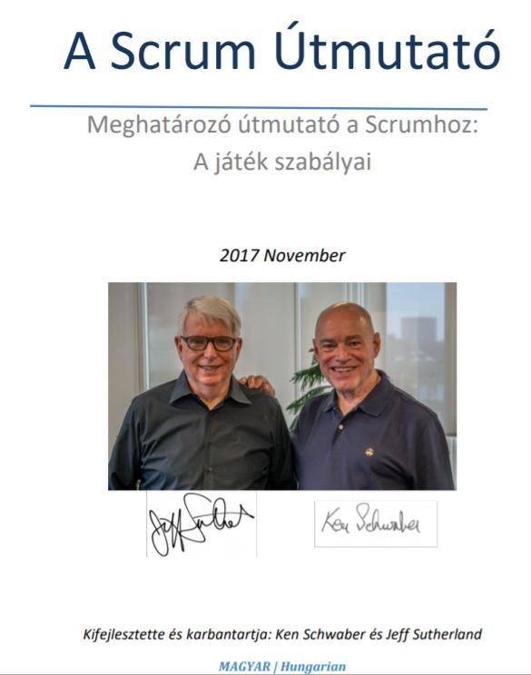 Scrum a szoftverfejlesztés egyik agilis projektvégrehajtási módszere