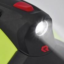 óra - beépített sisaklámpával (280 lumen) - működés: 2 db lítiumion-akkumulátor - robbanásbiztos kivitel -