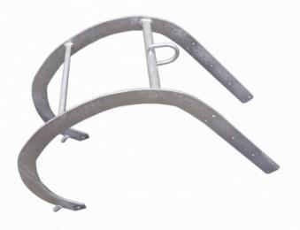 hossz: 4,2 m - létrafokszám: 13 - tömeg: 13 kg FG-115 "B" típusú (körív)