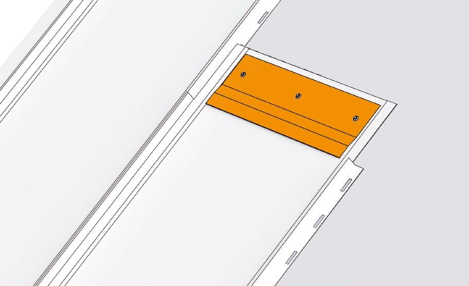 Az összekötő elem kialakítása lehetővé teszi a felső lap