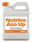 Prémium lombtrágyák Nutrino Azo Up+ Folyékony nitrogén lombtrágya kénnel, magnéziummal + R100 és PA biostimulánsokkal A nitrogént a levélen keresztül legkönnyebben felvehető karbamid és karbamid