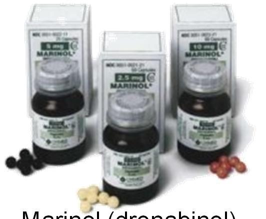 Kannabinoidok HATÁS: Hányáscsillapító (2*2,5 mg)