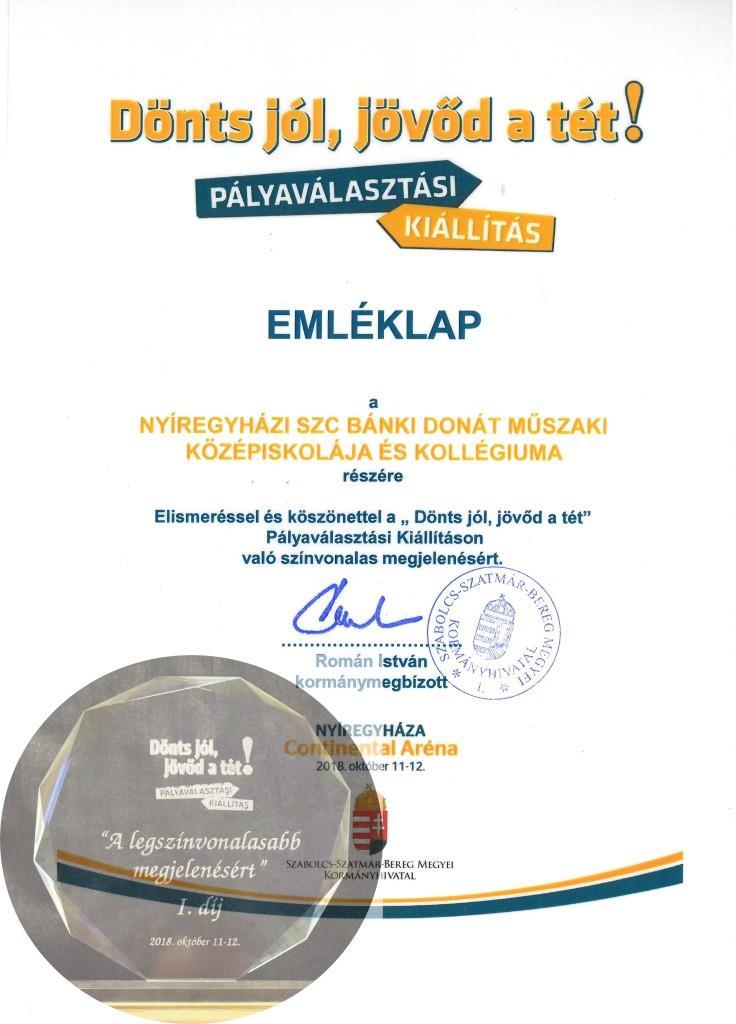Pályaválasztási Kiállítás 1.