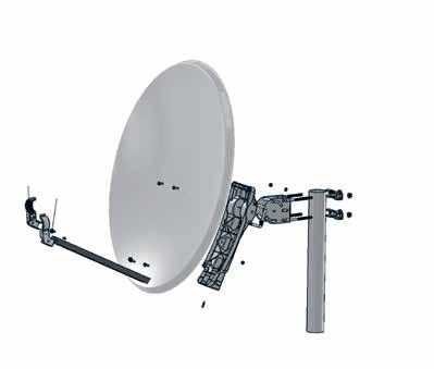 A PARABOLAANTENNA ÉS AZ LNB SZERELÉSE AZ ANTENNA IRÁNYÁNAK BEÁLLÍTÁSA Használt kifejezések Polarizáció (SKEW) az LNB fej elforgatási szöge Elevációs szög az antenna dőlési szöge a földfelszínre