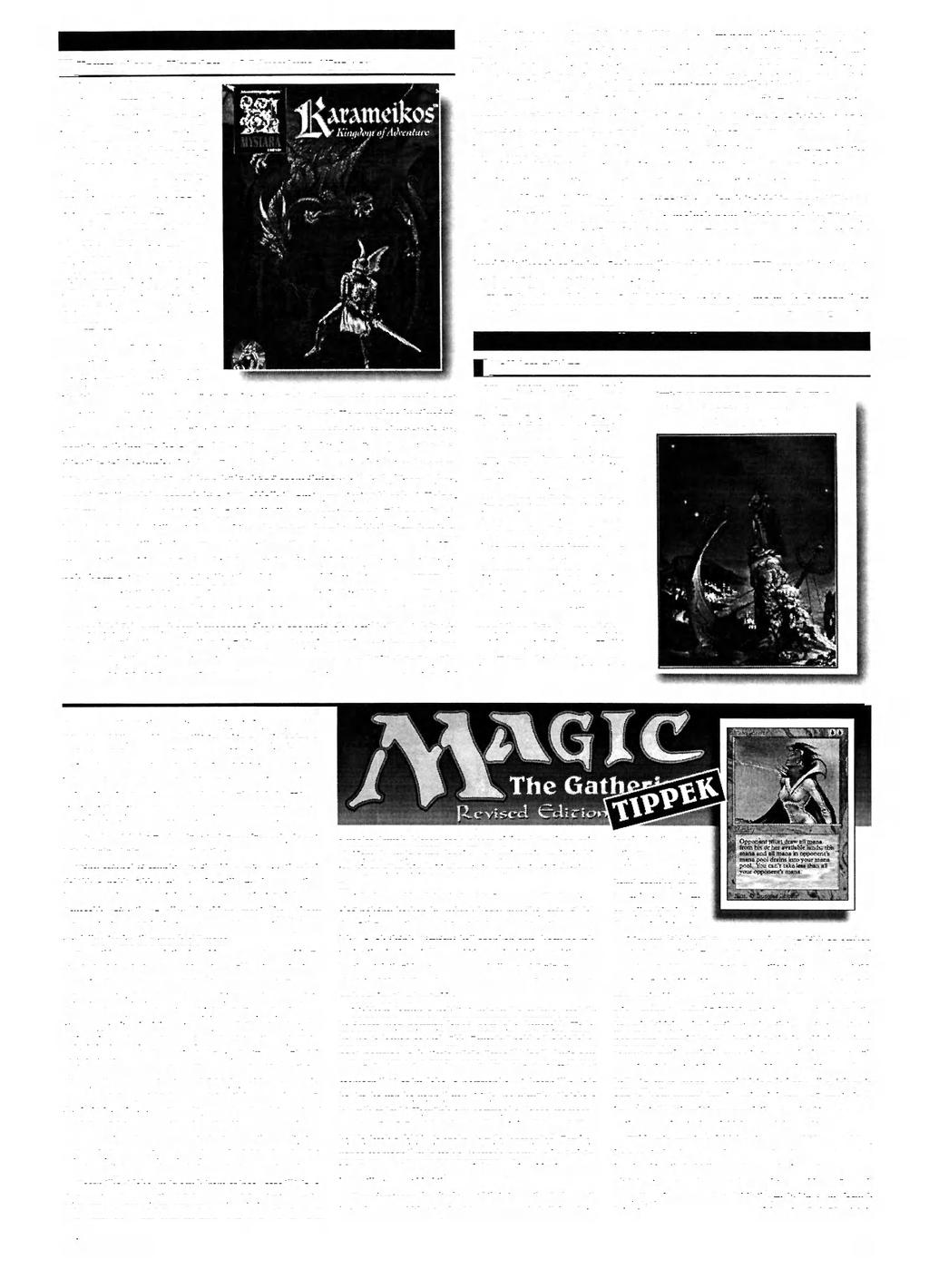 AD&D B Karameikos - Kingdom of Adventure (Mystara) Kíváncsisággal vettem kezembe a TSR kiadványát Mystara világához.