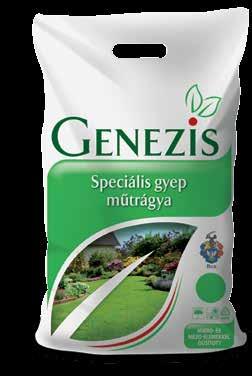 erőteljesebbé teszik zöld színét. Nitrogéntartalma gyorsabb növekedésre és regenerálódásra serkenti a fűfelületet.