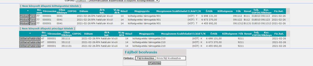 25 415 626-17 827 193 = 7 588 433, új utalványrendelet készítést ki kell választani, a bizonylat készítésekor az első bizonylat készítésekor megadott dátumot kell a Könyvelési esemény dátuma és