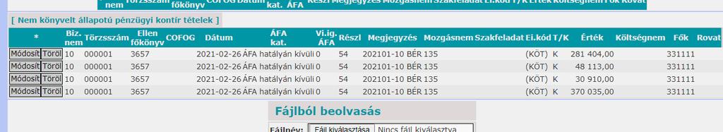bizonylata is könyvelésre került. Ne feledkezzünk meg arról sem, hogy a.