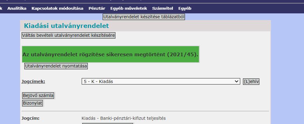 kontírozzuk csak a pénzügyi