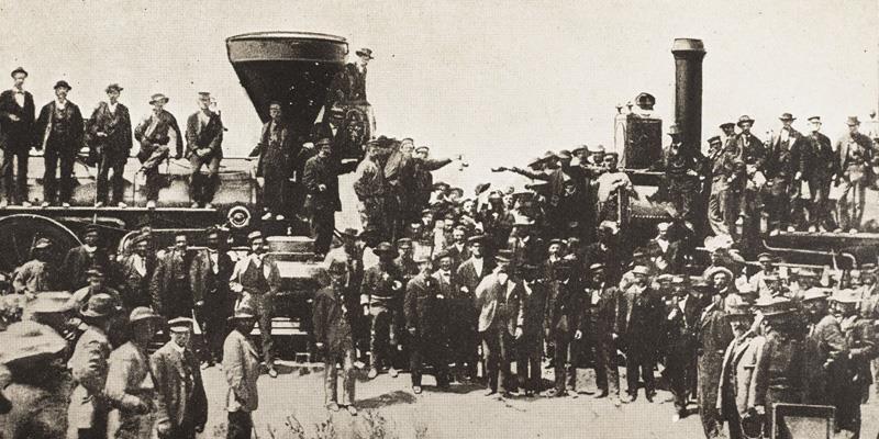 A TRANSZKONTINENTÁLIS VASÚTVONAL USA 1862-1869