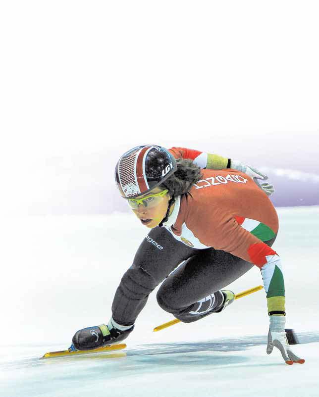 DÉLI SZÓ SPORT 23 Két szegedi gyorskoris is ott lesz a téli olimpián Kvóta után megérdemelt pihenő Kiélezett küzdelemben tartotta meg összetett nyolcadik - olimpiai kvótát érő - helyét a Jászapáti