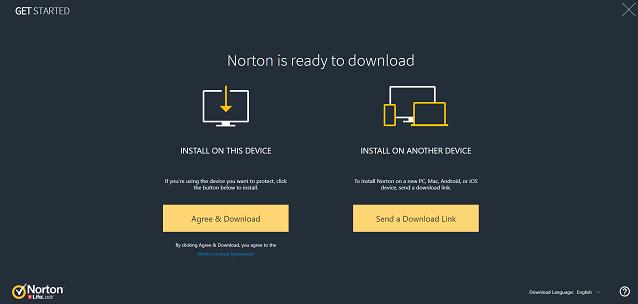 A Norton letöltése és telepítése A Norton telepítése további eszközökre 15 4 A megjelenő oldalon kattintson a Letöltési hivatkozás küldése elemre.
