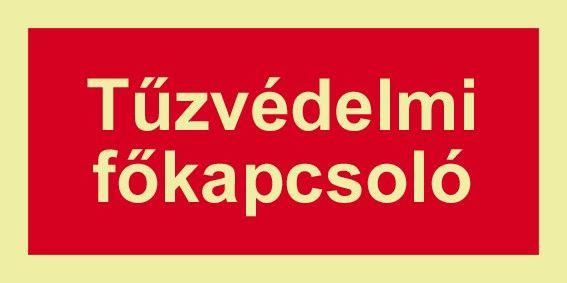 6. A KÖZMŰVEZETÉKEK ELZÁRÁSA 6.1. Elektromos áram: Az épület teljes áramtalanítása, a portaszolgálat helyiségében elhelyezett tűzvédelmi főkapcsolóval lehetséges.