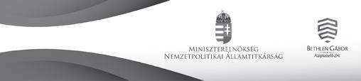 A kiadvány megjelenését a Bethlen Gábor Alapítvány és a Tartományi